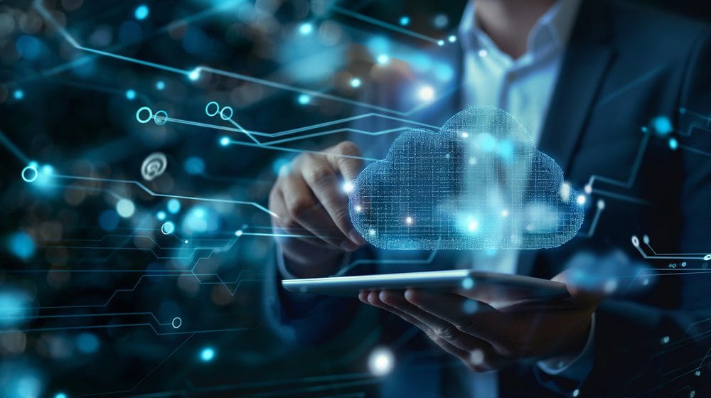 ERP Services 6 Cloud computing and digital transformation concept
