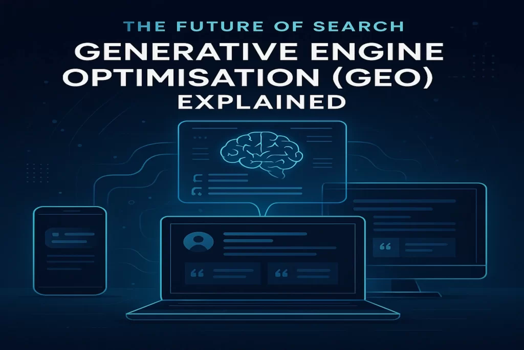 What Is Generative Engine Optimisation (GEO)? Everything You Need to Know