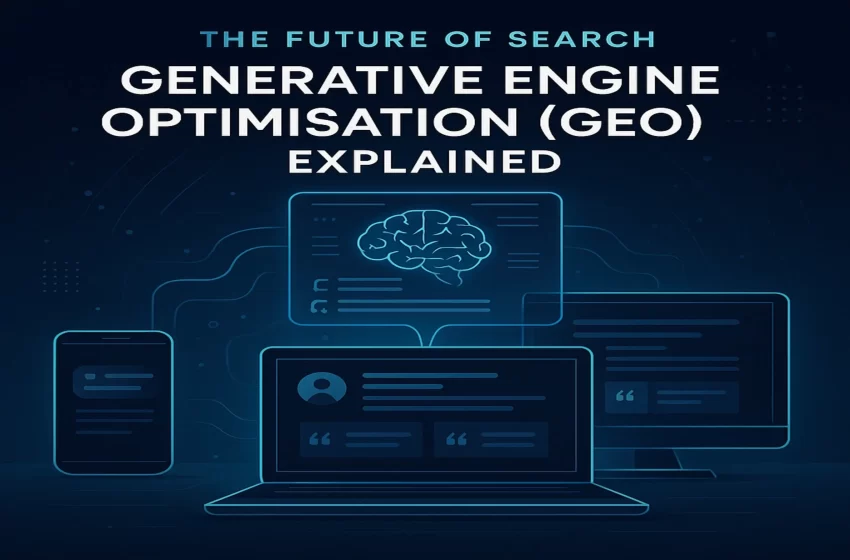 What Is Generative Engine Optimisation (GEO)? Everything You Need to Know