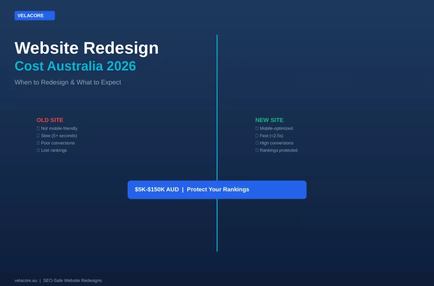 Website Redesign Cost Australia: When to Redesign And What to Expect 1 Website Redesign Cost Australia: When to Redesign And What to Expect