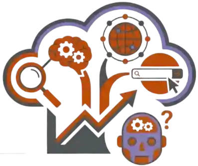 AEO, GEO and AI search visibility illustration
