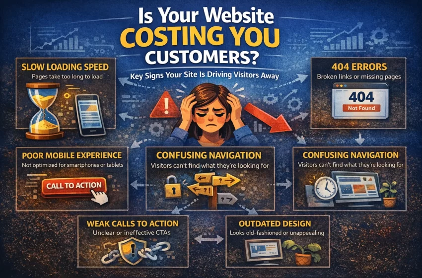 Signs Your Website Is Costing You Customers (And What to Do About It) 1 Signs Your Website Is Costing You Customers (And What to Do About It)