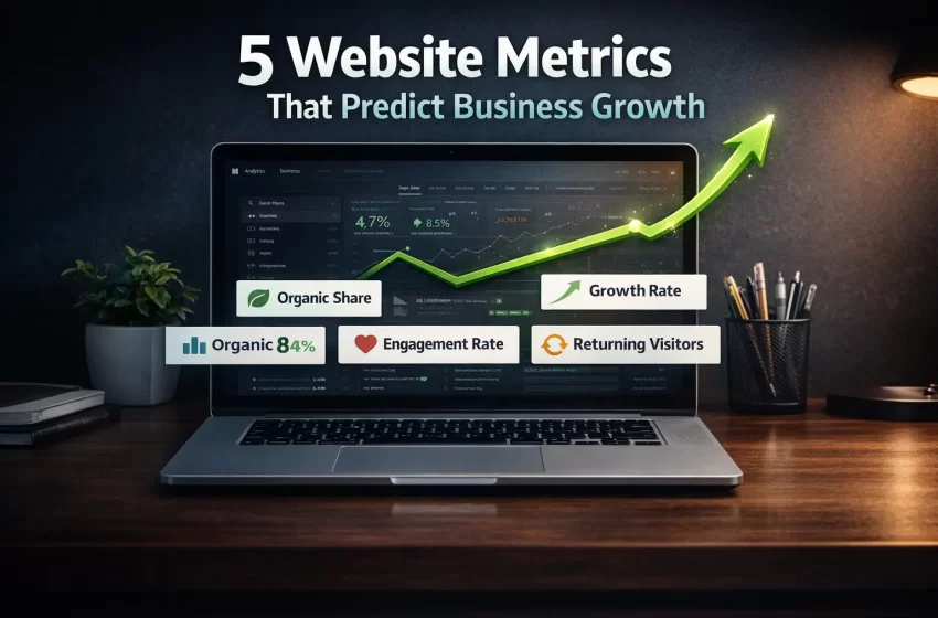 The 5 Website Metrics That Predict Business Growth (Most Businesses Are Watching the Wrong Numbers) 1 The 5 Website Metrics That Predict Business Growth (Most Businesses Are Watching the Wrong Numbers)