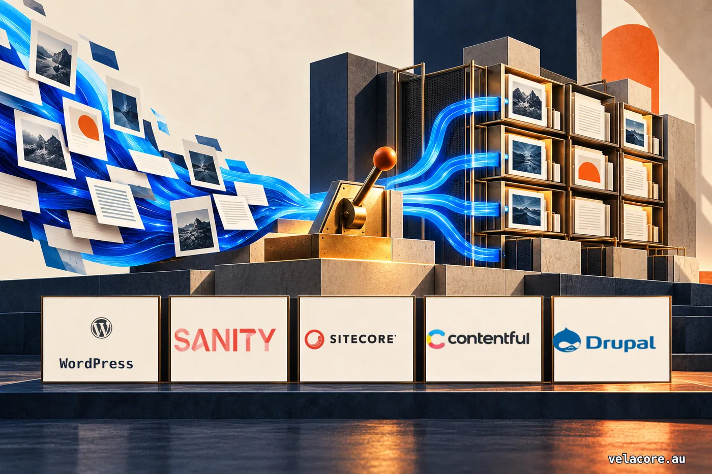 Will AI replace CMS? AI-assisted publishing with WordPress, Sanity, Sitecore, Contentful and Drupal